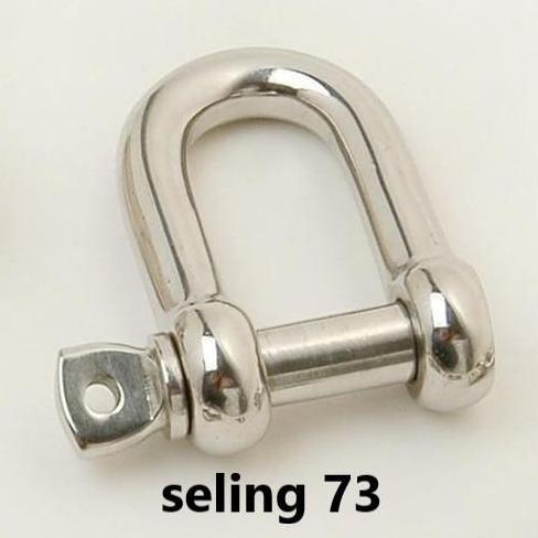 Segel D 16 mm SS / D Shackle Clamp / Shackle Dee Stainless Steel 304