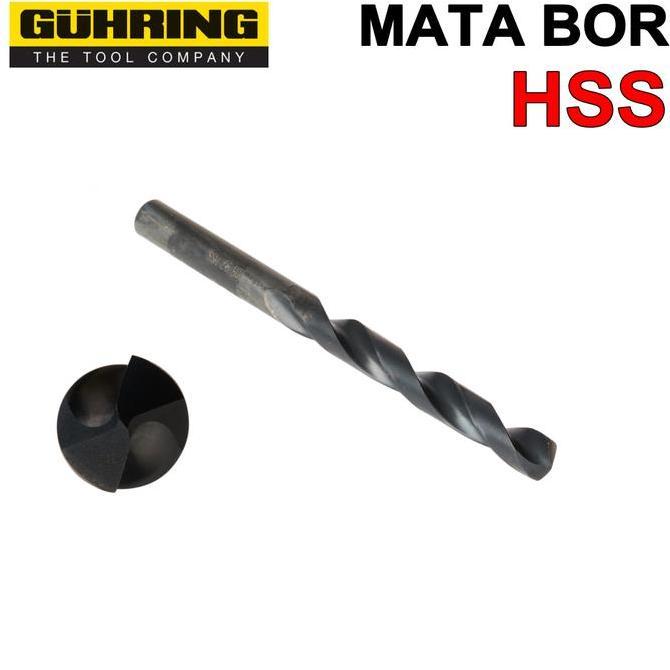 CEFRUCHE Mata Bor 4.5 GUHRING HSS Drill Bit 4.5mm Matabor Besi 4.5 mm