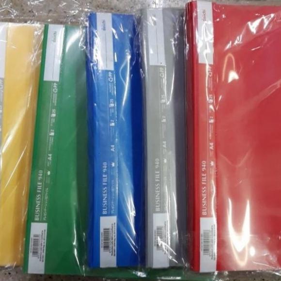 Cod,Bisa- Business File 940 Daichi F4/ Map Plastik Snelhecter(Per Pcs)