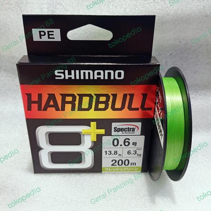 SENAR SHIMANO PE  HARDBULL X8 PE 0.6 200M