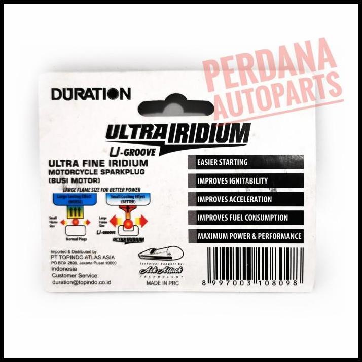 DISKON BUSI ULTRA IRIDIUM YAMAHA FREEGO, FREEGO S ASLI ORIGINAL DURATION 