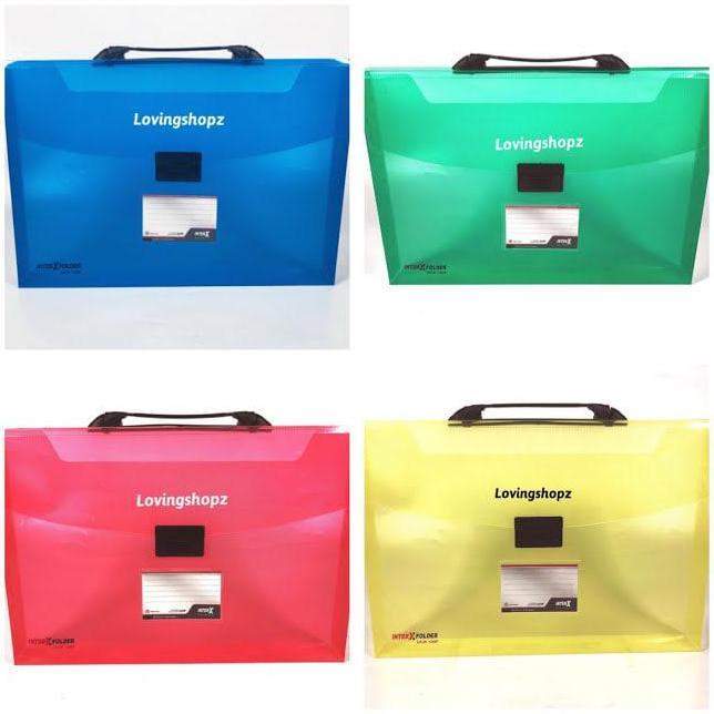 Cod,Bisa- Case File 4 Cm Inter X, Tas Plastik Dokumen, Map Dokumen, Tas File