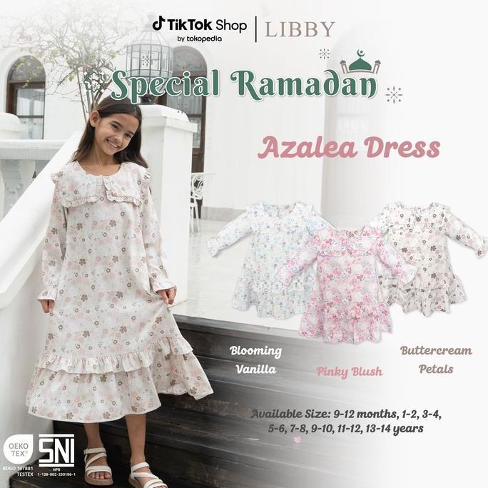 HARGA PABRIK - LIBBY SPECIAL RAMADHAN Raya Collection Gamis Anak Perempuan 6 bulan sampai 14 tahun |