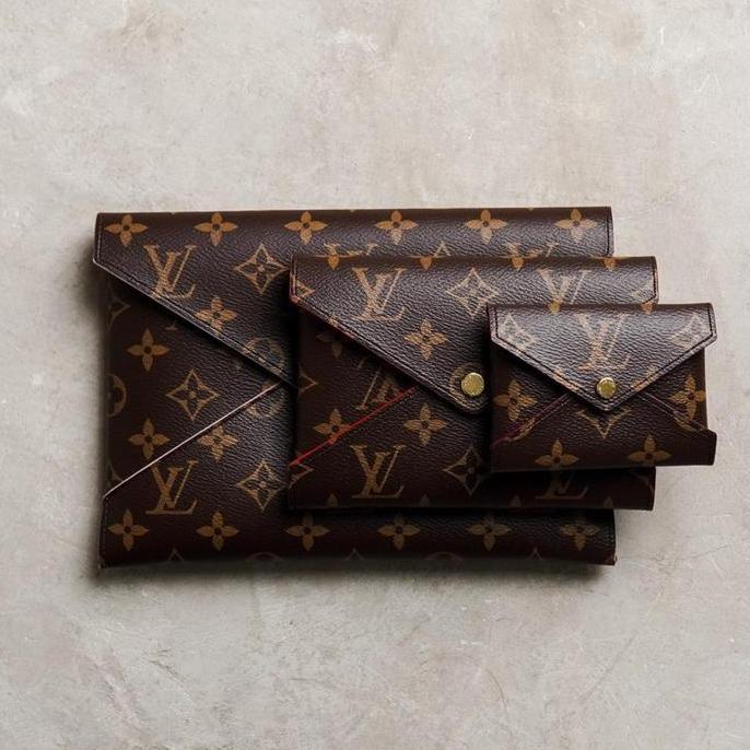 LV  Kirigami 3 in 1 Pochette / Pouch / Clutch Bag in Brown Mon