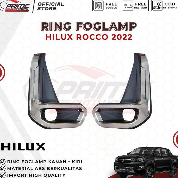 Promo Foglamp Fog Lamp Lampu Kabut Mobil HIlux Rocco 2021 2022 2023 Hilux Rocco Diskon