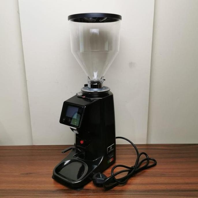 Cook- Latina Vega Dx 60 E - Espresso Electric Coffee Grinder - Dx60E Dx60 E Mesin Penggiling Hitam P