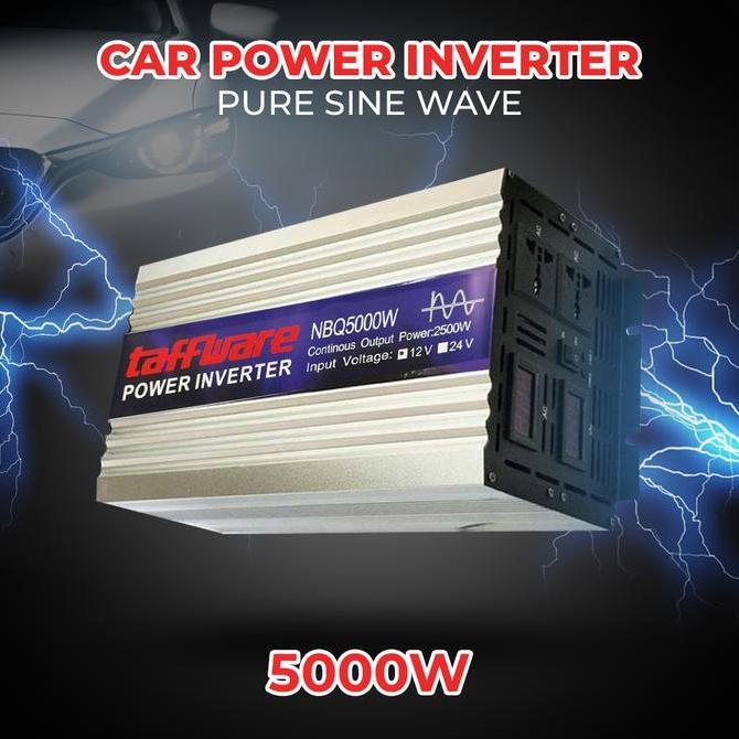 TERMURAH - Inverter 5000 watt Pure Sine Wave DC 12v to AC 220v 5000 watt
