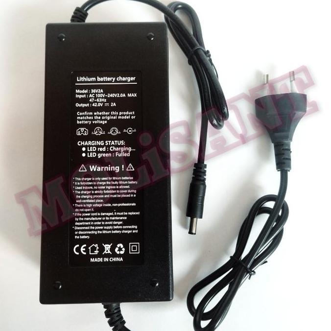 NEW charger baterai battery lithium sepeda listrik ebike motor listrik