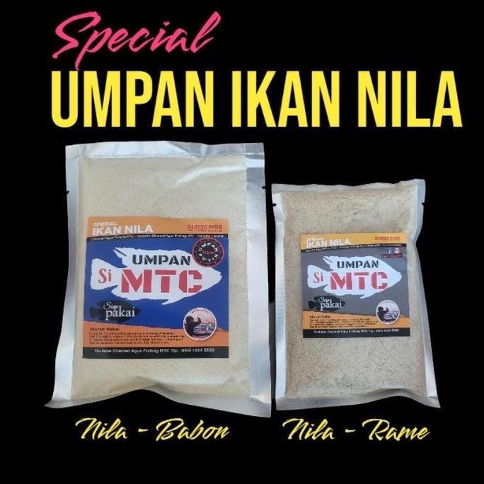 Umpan Special IKAN NILA Babon dan Rame - MTC original