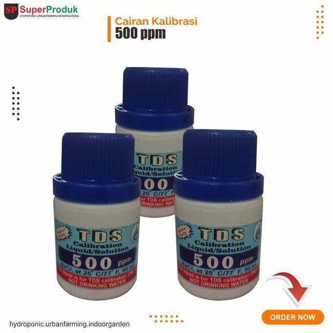 Kalibrasi TDS Meter 500ppm
