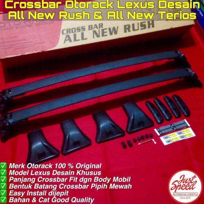 Crossbar Otorack Khusus All New Rush - All New Terios Lexus Desain Baru