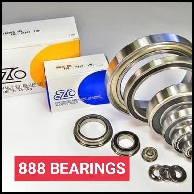 HOT DEAL BEARING F688 ZZ/F688ZZ FLANGE KUPING  TUTUP BESI EZO ASLI 