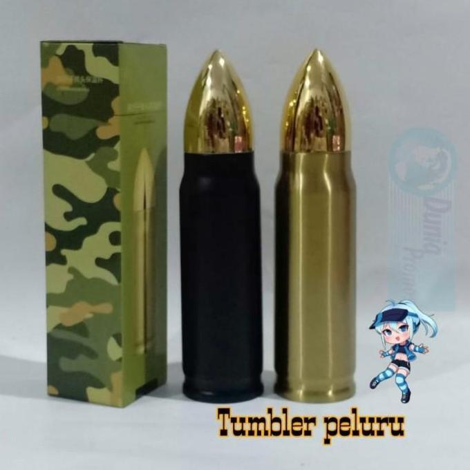 Tumbler Peluru | Termos Peluru | Tumbler 500ML