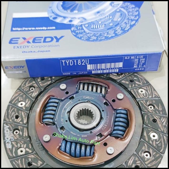 BEST DEAL PLAT KAMPAS KOPLING CLUTCH DISC TOYOTA ETIOS VALCO EXEDY TYD182U 