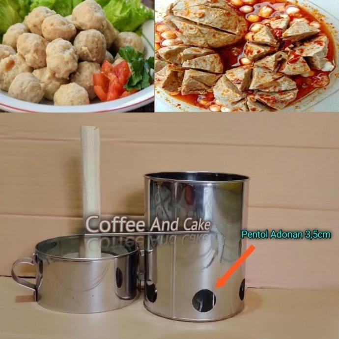 Cetakan pentol bakso / cetakan bakso stainless