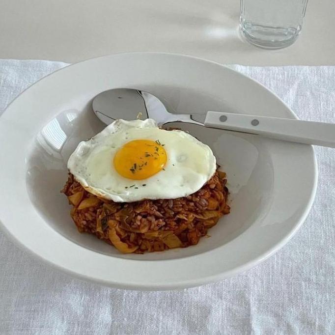 Piring spaghetti italy 23cm & 28cm | piring keramik | piring porselin