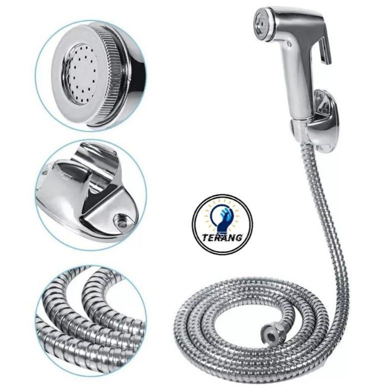 ORIGINAL JET SHOWER KLOSET TOILET CLOSET CEBOK WC SEMPROTAN DUDUK KAMAR MANDI