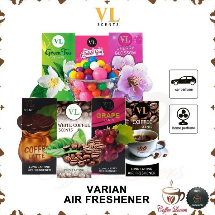 VL SCENTS CAR FRESHNER PARFUM MOBIL AROMA COFFEE