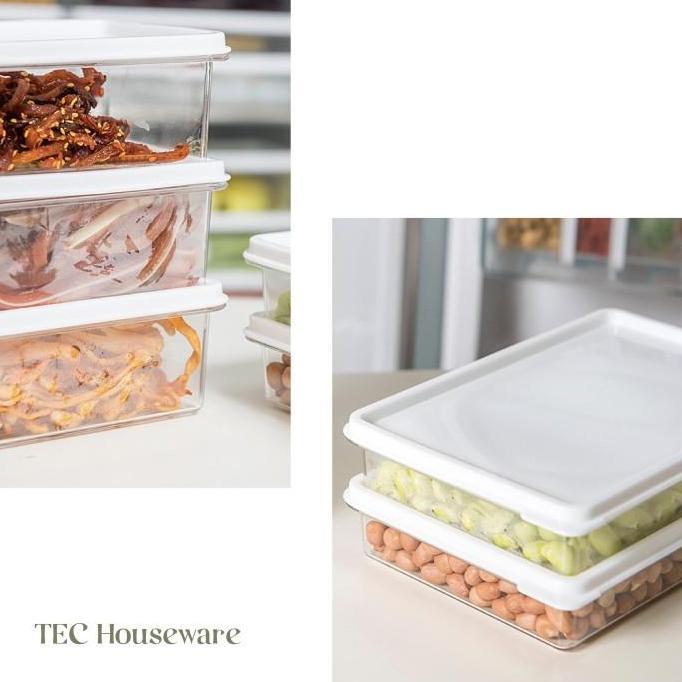 TECNAIZA Kotak Penyimpanan Makanan Kulkas Storage Box Fridge