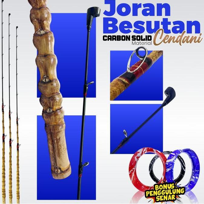 Joran Besutan Kolam Kuat Carbon Sutet dan Besutan Cendani Carbon 5kg up