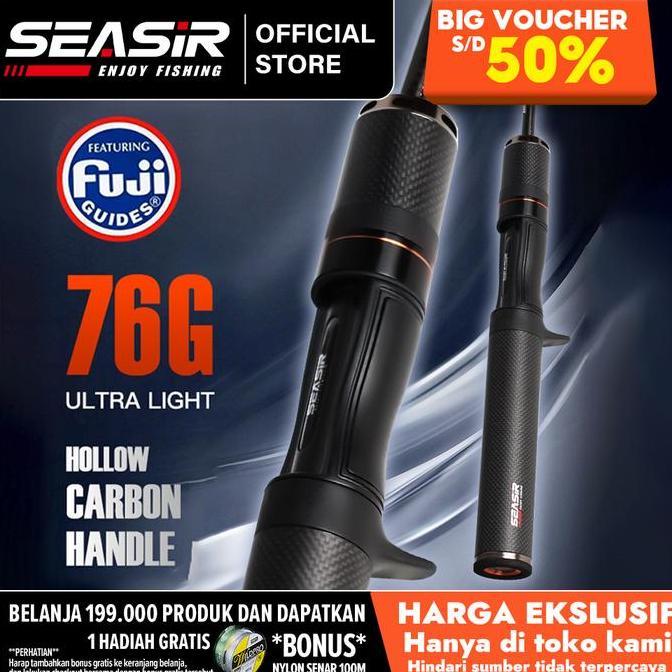 Black Arrow Joran Pancing, FUJl O Joran BC Casting/Spinning 1.5M/1.68M/1.8M 76G Berat Umpan 0.8-10G 