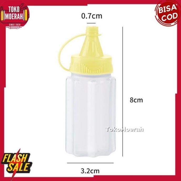BOTOL SAUS KECAP MINI POLOS MN-1080 BOTOL SAUS BEKAL BENTO KECIL UNIK