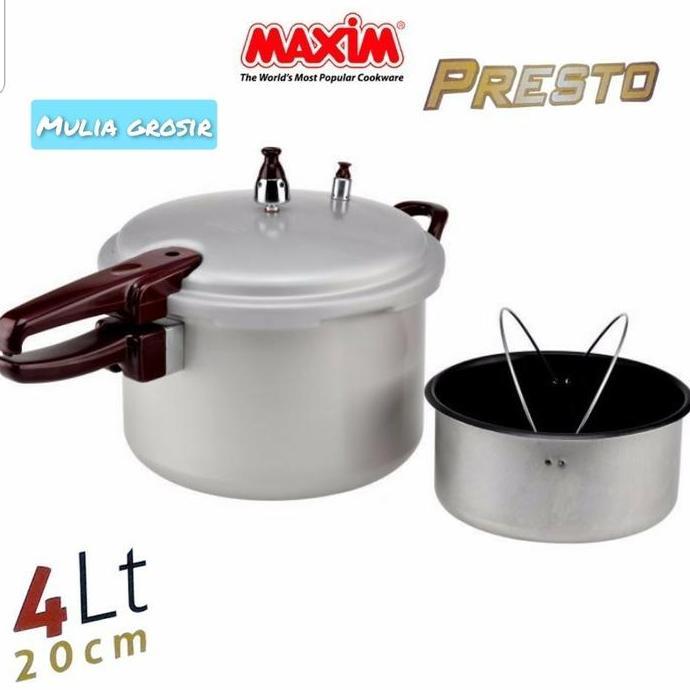 Panci Presto Maxim 20cm 4Liter Maxim Presto