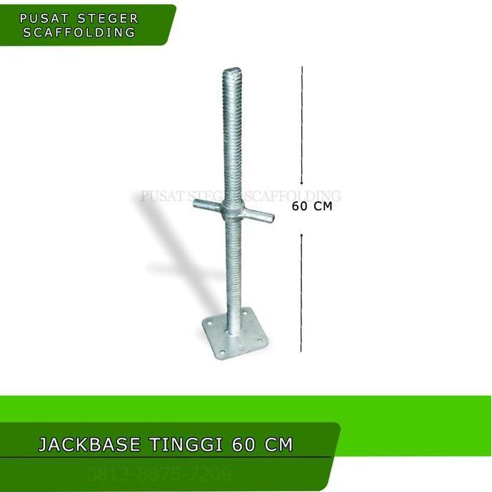 Jacase Tinggi 60 Cm Angkur Scaffolding Adjustable Jack Pusat Steger Scaffolding Terlengkap Dan