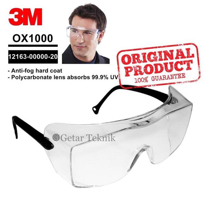 Kaca mata safety 3M OX1000 Protective Eyewear 2000 12163-00000-20