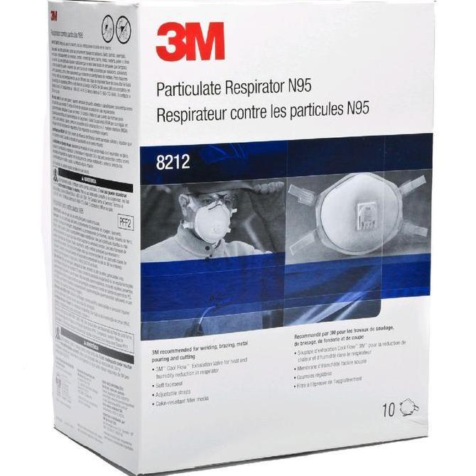 Masker 3M N95 8212 Welding Respirator isi 10