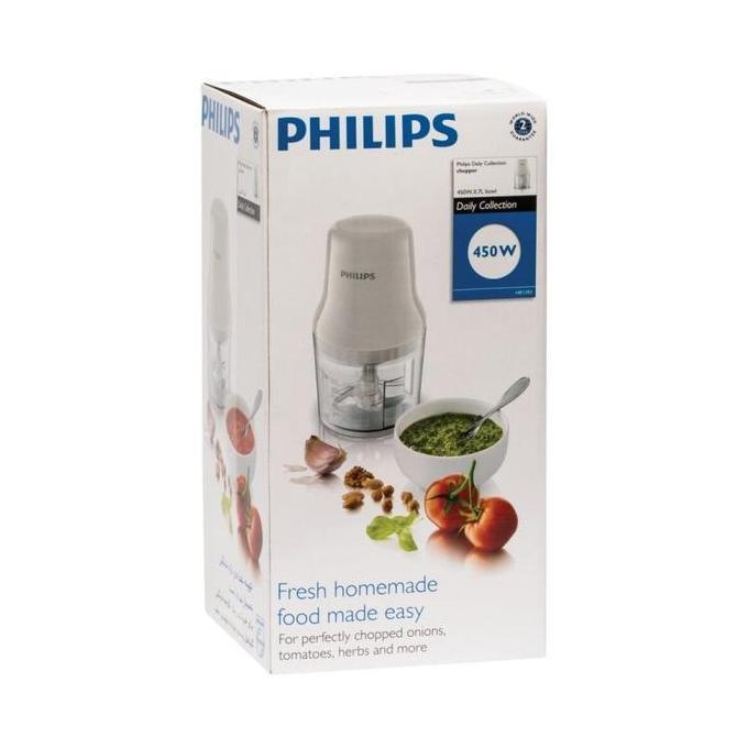 Philips Hr1393/00 Chopper Electric 700Ml Hr1393 Hr 1393 Garansi Resmi