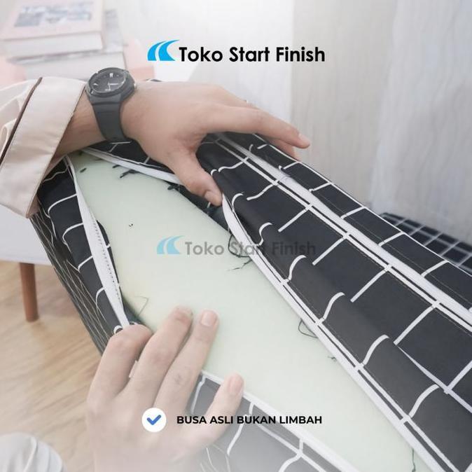 Heya- Kasur Lipat 4 Tebal 10Cm Uk. 200 X 160 X 10 Patah / Kasur Lipat / Kasur Matras Busa Furniture