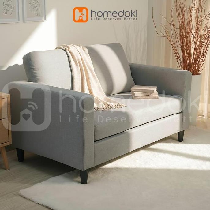 Homedoki Sofa Untuk 2 Orang/Sofa Minimalis Modern/Sofa Kecil/Sofa Ruang Tamu