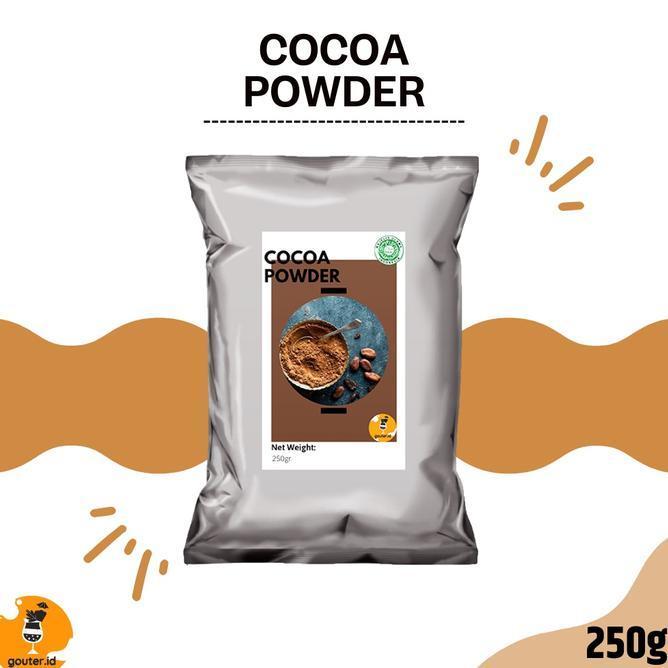 Cocoa Powder 250Gr Dark Cocoa Powder Topping Coklat Bubuk
