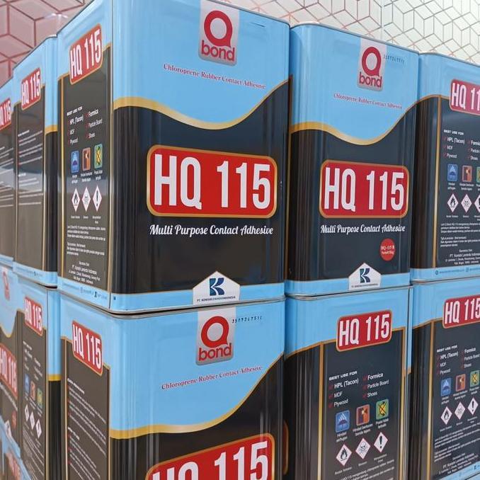 Lem Kuning Q Bond Hq 115 B @9.5 Kg Qbond Lem Serbaguna Q-Bond Terbaru 