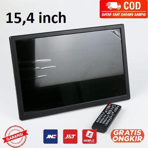 Tv Monitor Portable Hd 14 Inch Dengan Tuner Digital