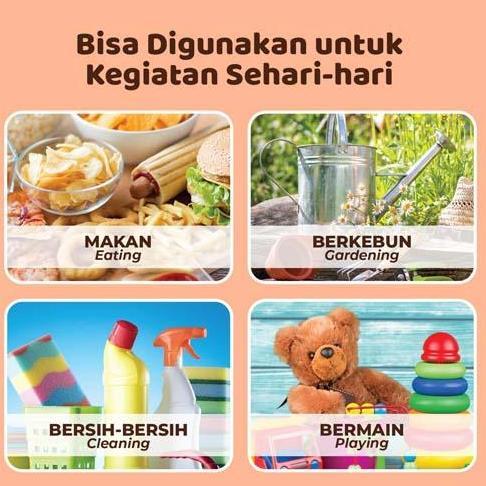BAGUS SARUNG TANGAN PLASTIK 100'S / SARUNG TANGAN / PELINDUNG TANGAN