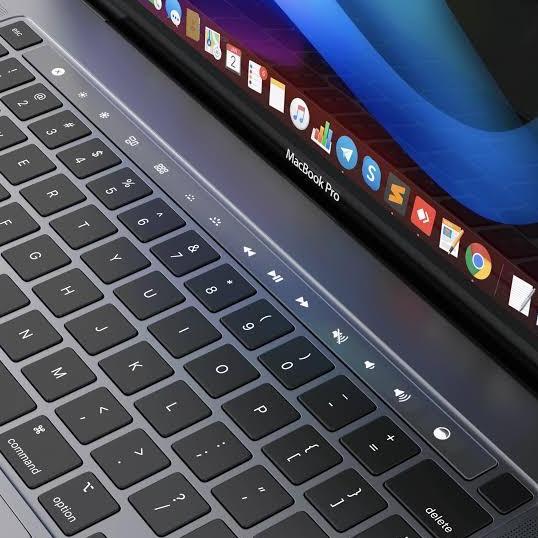 Smaile- Touchbar Protector For Macbook Pro 13 Inch 2020 Touch Bar Pelindung Mxk32