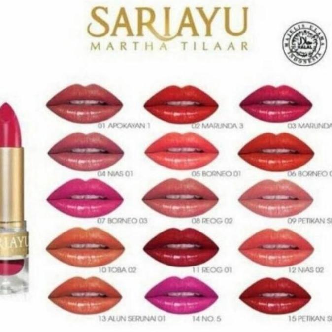 Lipstudio- Sariayu Lipstick Gold Series