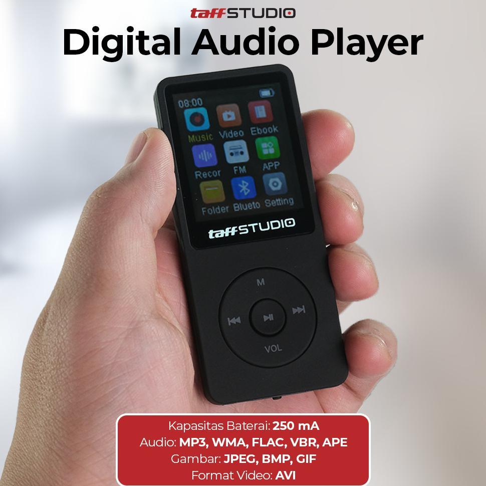 Rw Taffstudio Mp3 Digital Audio Player 1.8 Inch Mp3 Player Digital Mp3 Mini