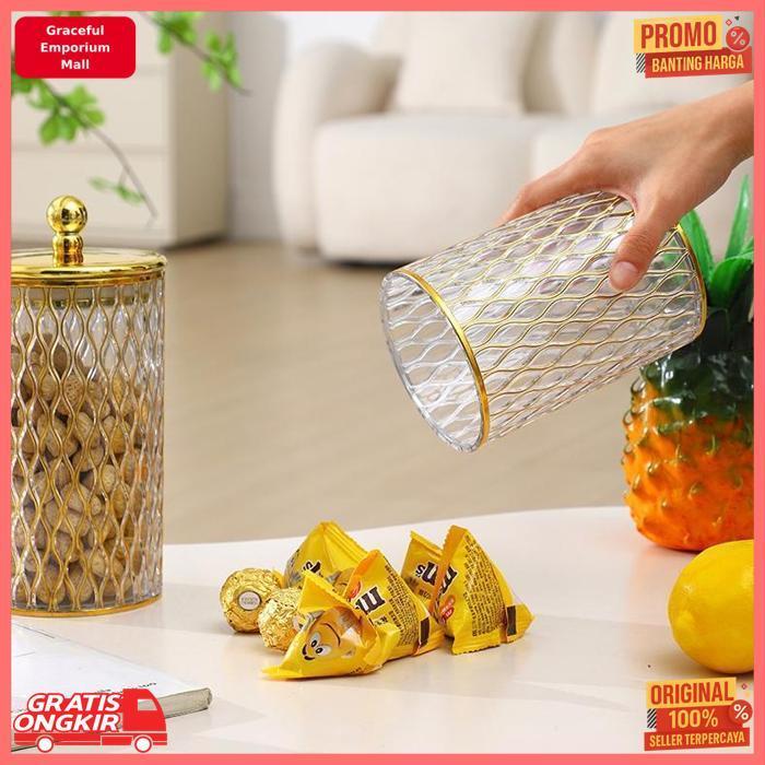 Sale Toples Aesthetic Set Mewah Toples Kue Kering Toples Akrilik Toples Plastik Aesthetic Toples Kue