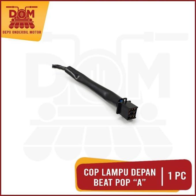 Promo Cop Lampu Depan Beat Pop "A" (PSP) Pitingan Fiting Piting Kabel Socket Soket Dop Depan Motorcy