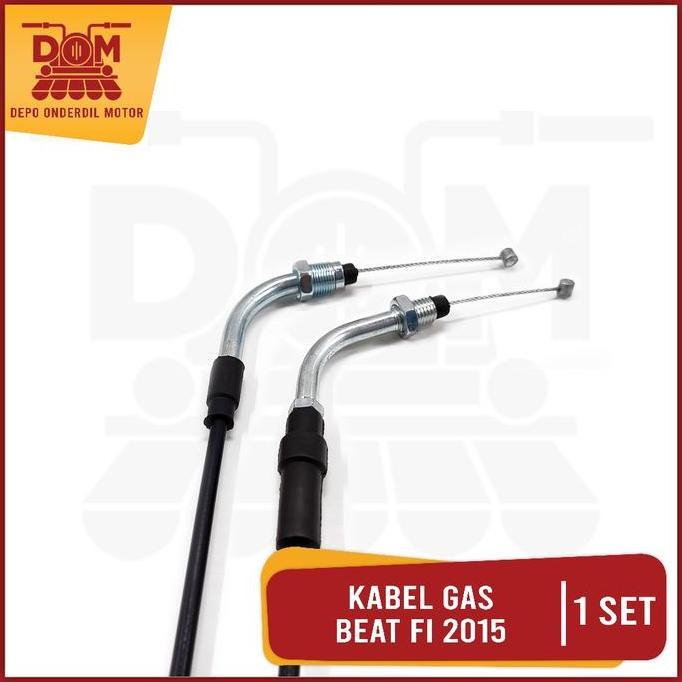 Promo Kabel Gas Beat Fi eSP 2015 Set Atas Bawah (TOKAIDO) Throttle Cable Cabel Seling Tali Kawat Ine