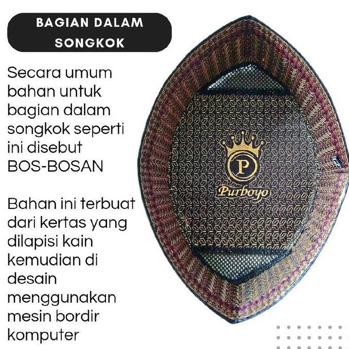 Peci Tinggi 8 cm - Beludru Halus dan Tebal Berkualitas Premium Model AC -  Kopiah Polos Muslim Pria 