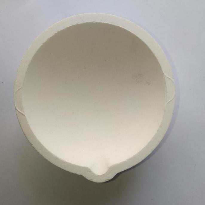 Household - Kowi Putih Platina 500Gr 8,5Cm / Koi Putih Platina / Ceramic Bowl Lebur Emas / Mangkok L