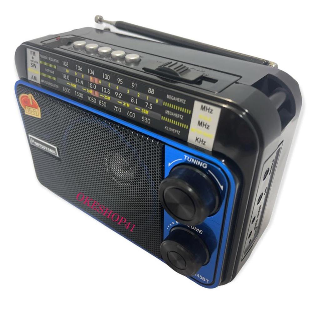 Radio Mitsuyama MS-4045 Usb Sd Mp3 Am-Fm Portable Radio