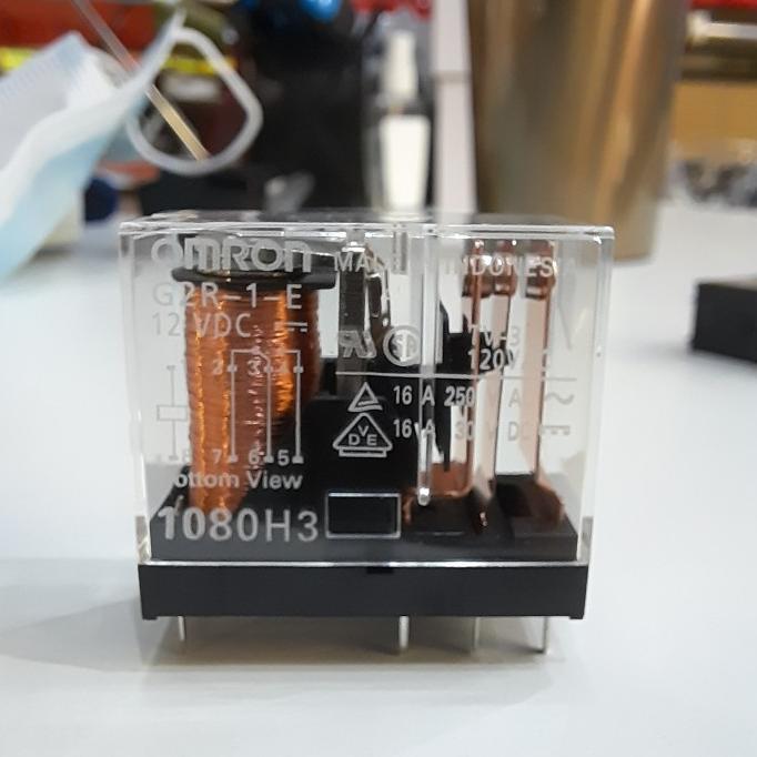 OMRON G2R-1-E / G2R1E / G2R DC12V DC24V PCB POWER RELAY 12VDC / 24VDC