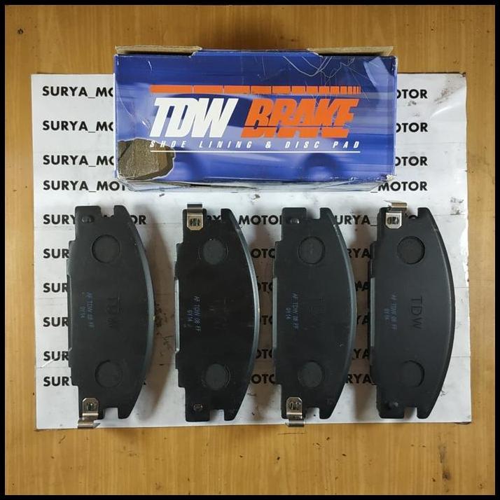TERBARU BRAKE PAD / KAMPAS REM DEPAN FRONT TDW PANTHER-W15-1-11 