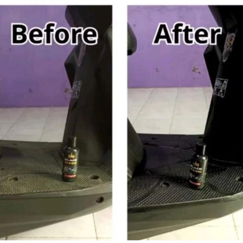 Flash Sale Grosir Black Magic Penghitam Body Motor  70Ml/Penghitam Body Motor/Semir Motor/Paling Mur