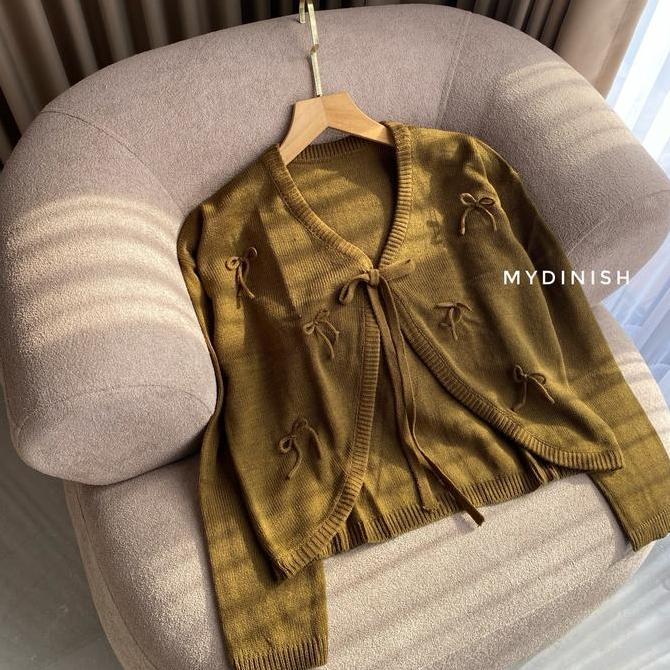 Yarra Bolero Cardy Pita Wanita Atasan Rajut Korean Knitwear